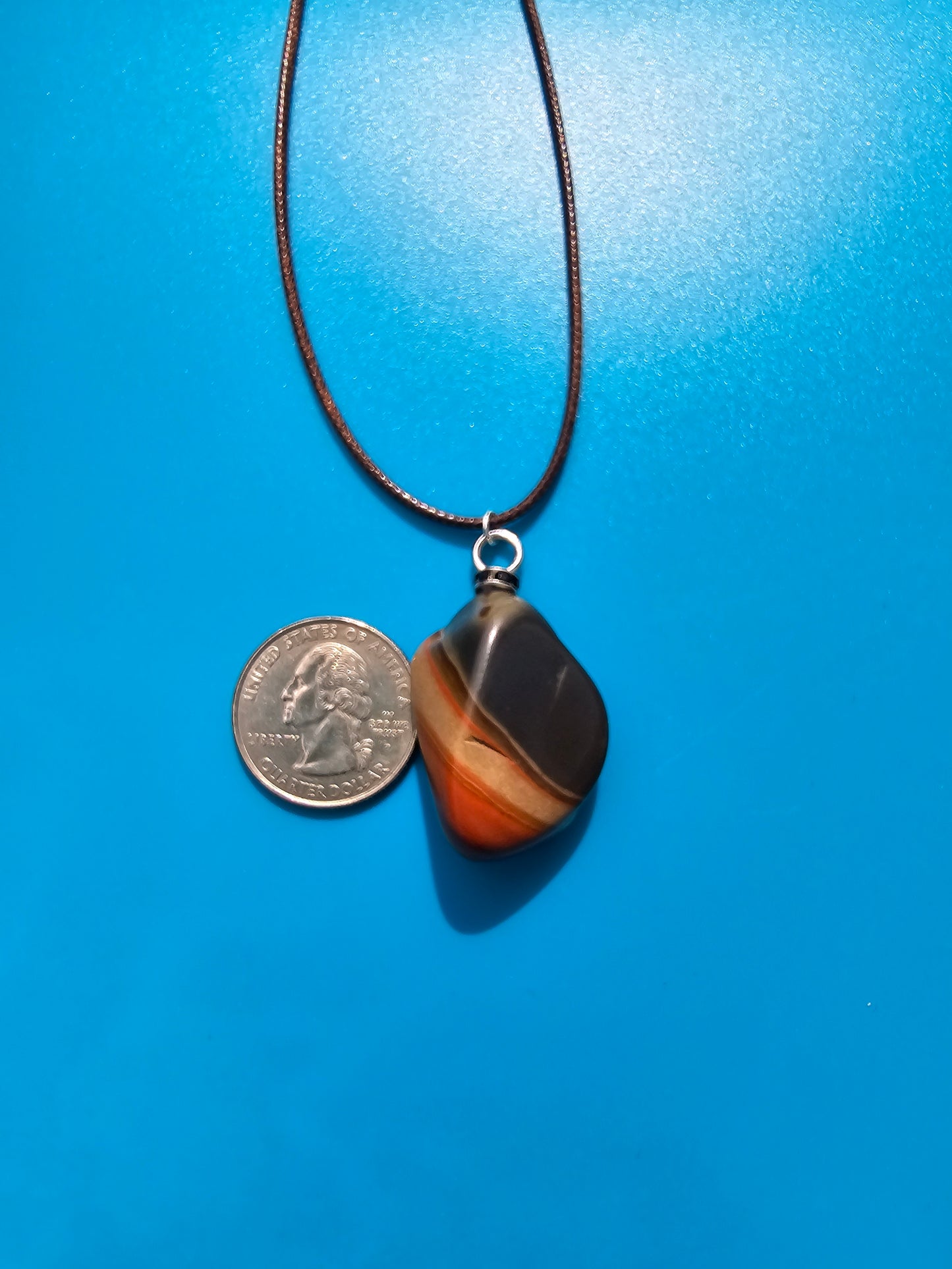 AMAZING DESERT JASPER PENDANT