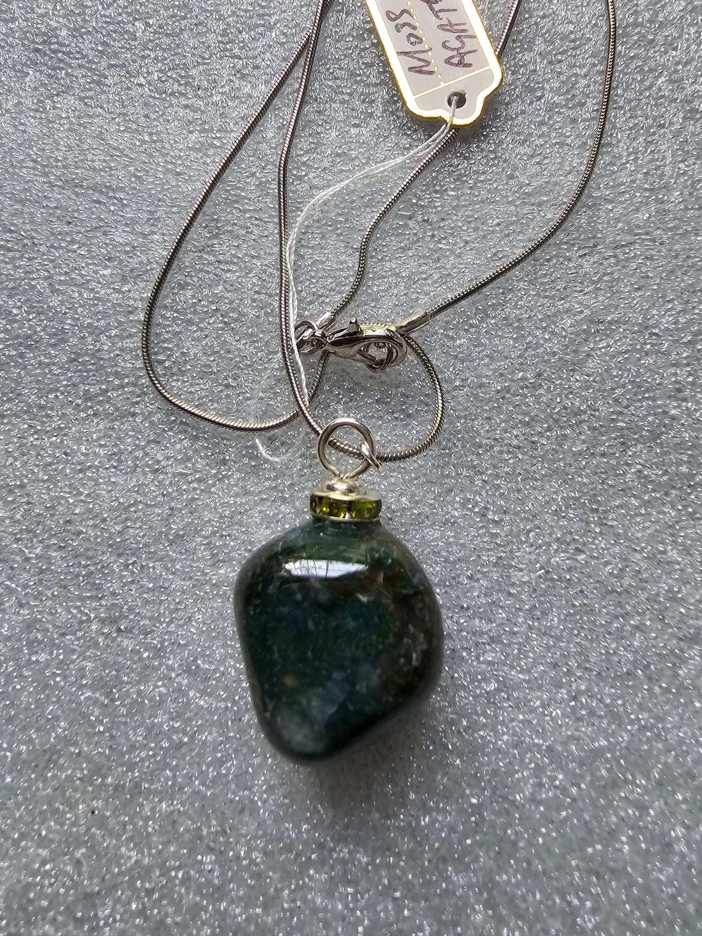 Moss Agate Pendant