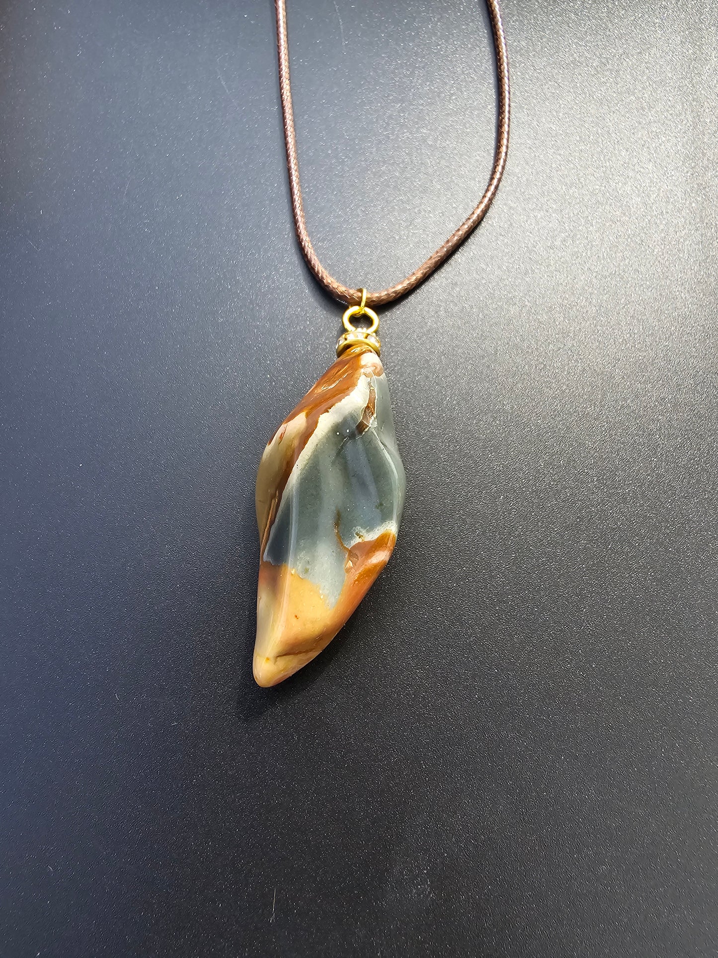 BOLD & SUPER UNIQUE DESERT JASPER PENDANT