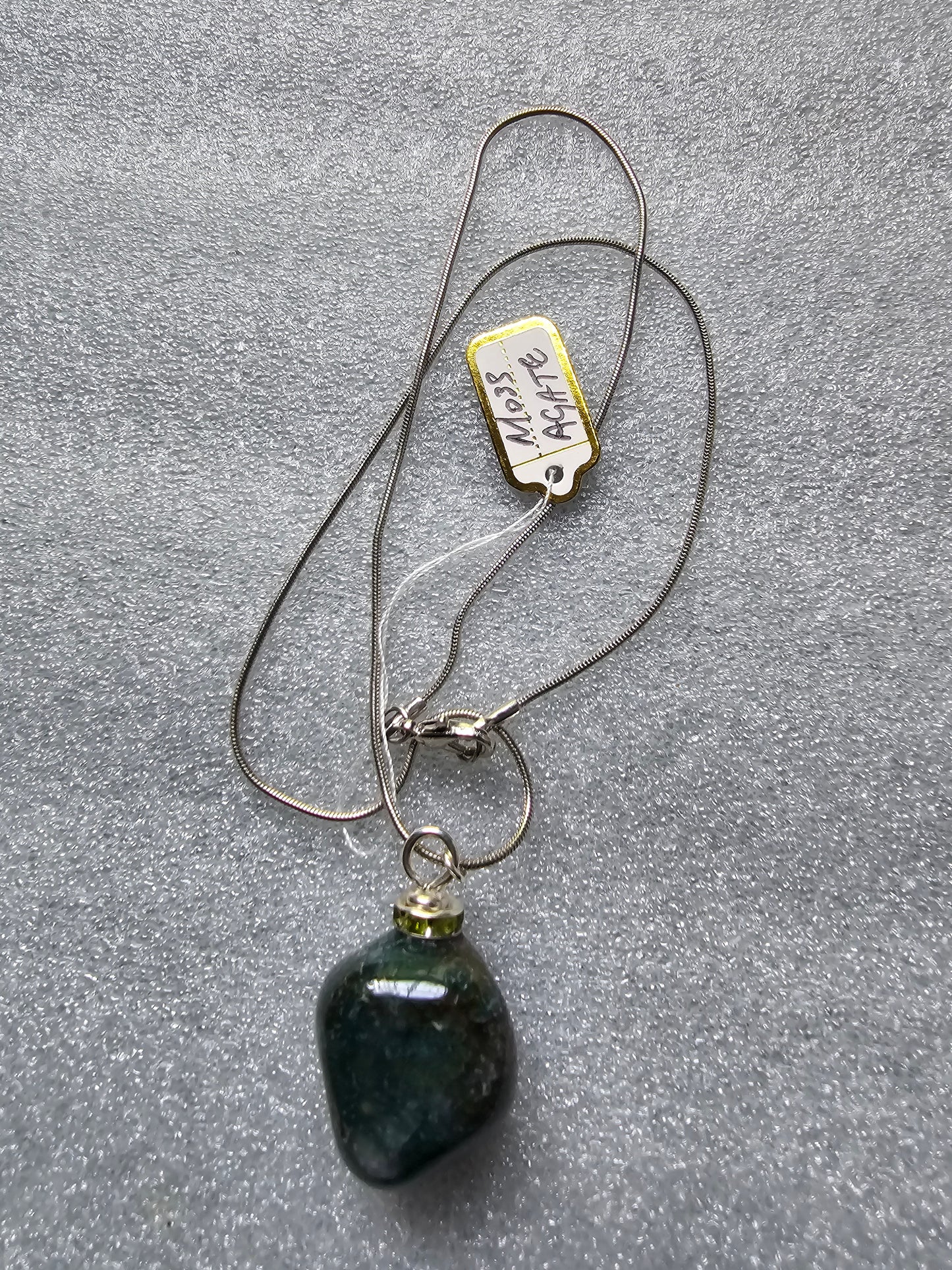 Moss Agate Pendant