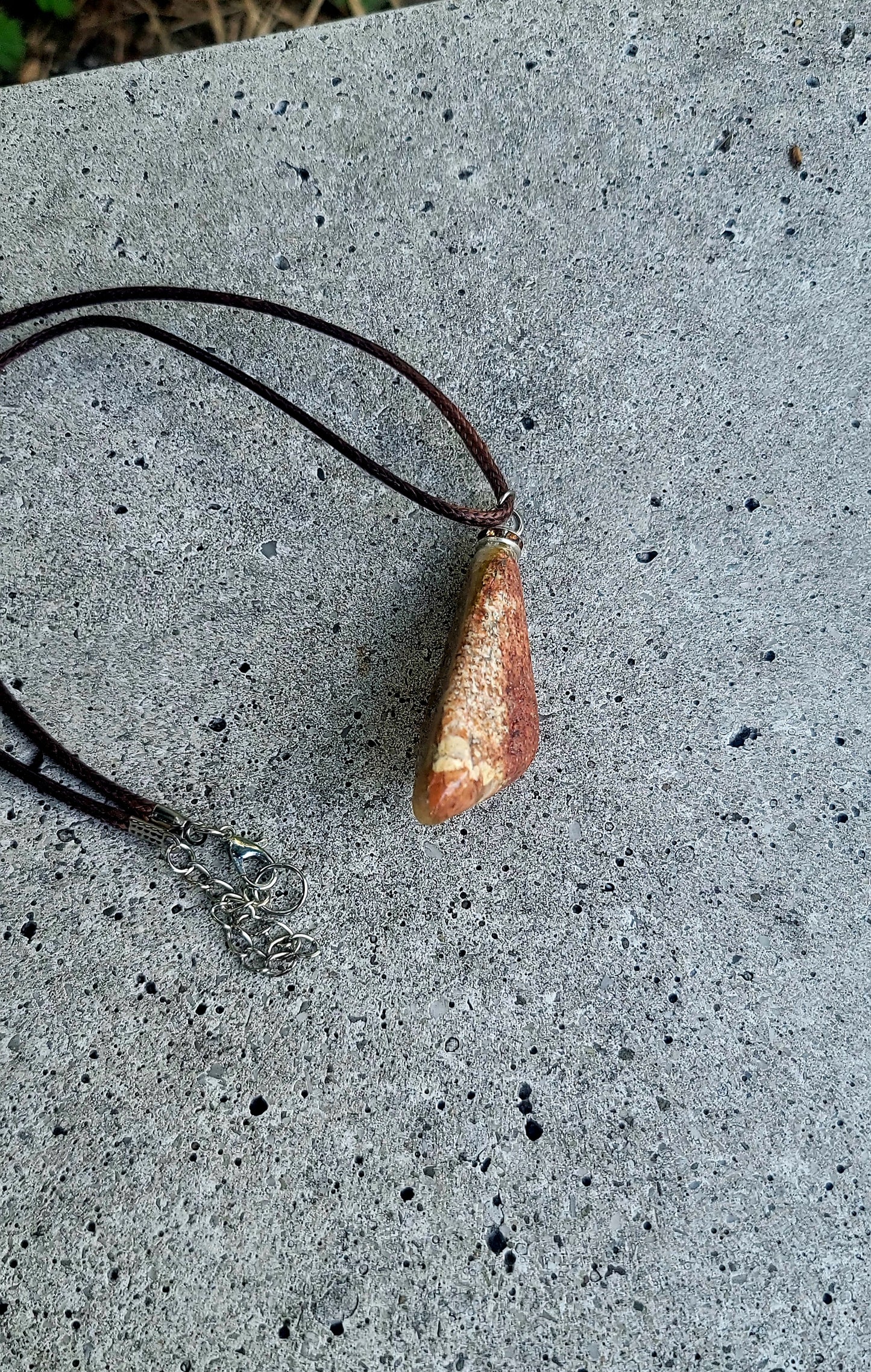 UNIQUE GRANITE/QUARTZ COMBO PENDANT