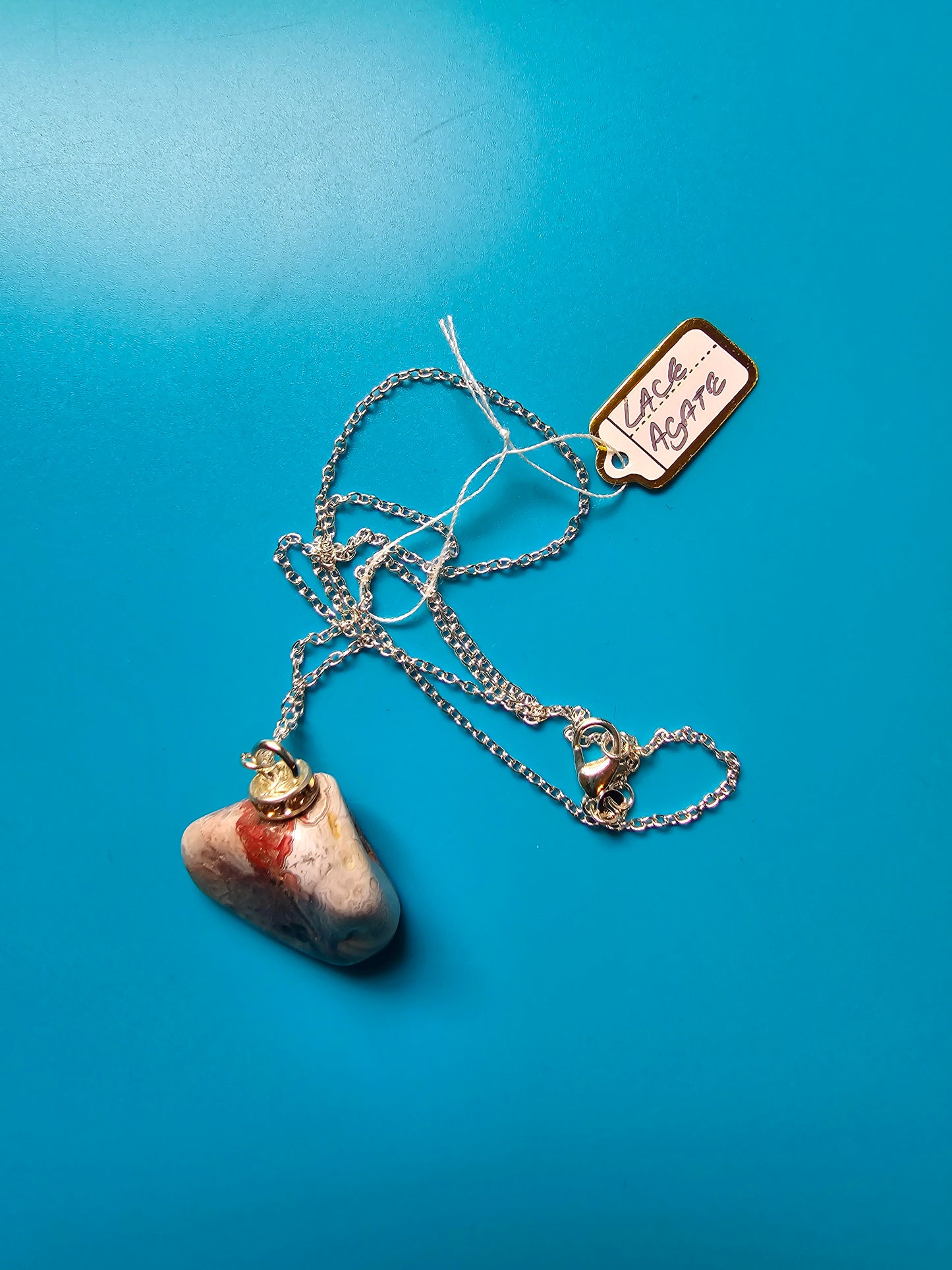 Lace Agate Pendant
