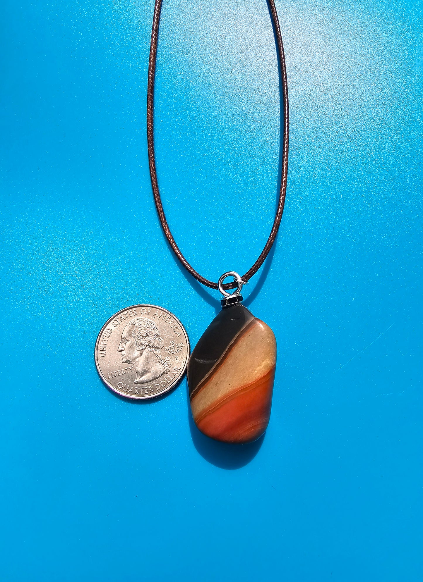 AMAZING DESERT JASPER PENDANT